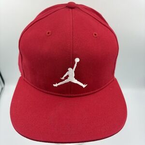 Jordan Hat Cap Strap Back Youth Red Jumpman Basketball Logo Adjustable Boys‎